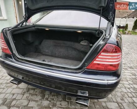 Синій Мерседес С Клас, об'ємом двигуна 3.2 л та пробігом 360 тис. км за 5800 $, фото 21 на Automoto.ua