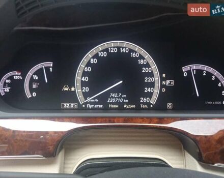 Синій Мерседес С Клас, об'ємом двигуна 4 л та пробігом 220 тис. км за 18400 $, фото 8 на Automoto.ua