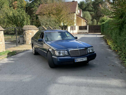 Мерседес С Клас 1991 у Львові на Automoto.ua Синій Мерседес С Клас, об'ємом двигуна 4.2 л та пробігом 410 тис. км за 6700 $, фото 1 на Automoto.ua