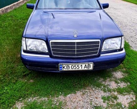 Синій Мерседес С Клас, об'ємом двигуна 3.4 л та пробігом 505 тис. км за 3800 $, фото 1 на Automoto.ua