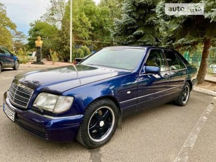 Синій Мерседес С Клас, об'ємом двигуна 3 л та пробігом 444 тис. км за 3500 $, фото 1 на Automoto.ua