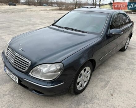 Синий Мерседес С Класс, объемом двигателя 3.22 л и пробегом 340 тыс. км за 5600 $, фото 1 на Automoto.ua