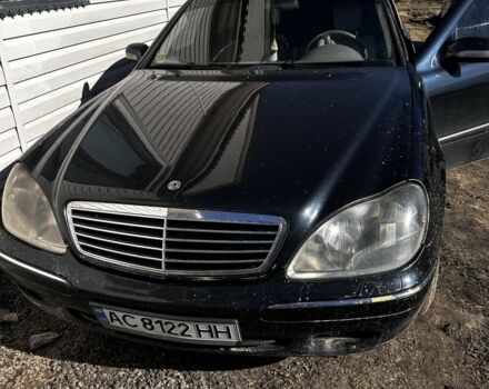 Синий Мерседес С Класс, объемом двигателя 3.2 л и пробегом 409 тыс. км за 4200 $, фото 1 на Automoto.ua