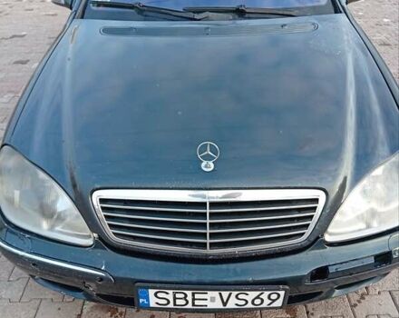 Синий Мерседес С Класс, объемом двигателя 3.2 л и пробегом 300 тыс. км за 2500 $, фото 1 на Automoto.ua