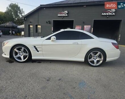 Белый Мерседес СЛ-Класс, объемом двигателя 3 л и пробегом 197 тыс. км за 40000 $, фото 21 на Automoto.ua