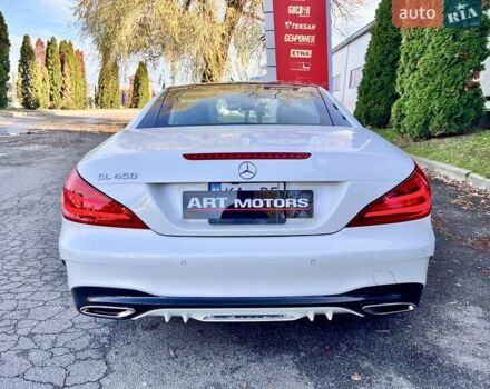 Белый Мерседес СЛ-Класс, объемом двигателя 3 л и пробегом 75 тыс. км за 58999 $, фото 16 на Automoto.ua