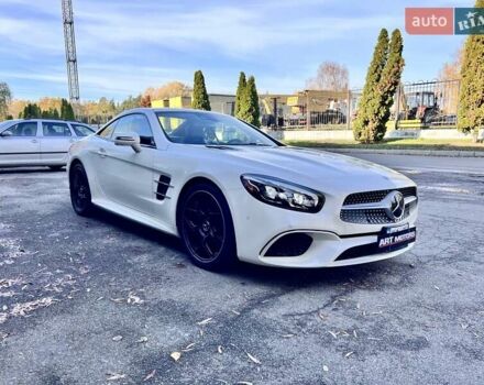 Белый Мерседес СЛ-Класс, объемом двигателя 3 л и пробегом 75 тыс. км за 58999 $, фото 14 на Automoto.ua