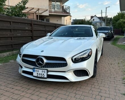 Белый Мерседес СЛ-Класс, объемом двигателя 3 л и пробегом 75 тыс. км за 55000 $, фото 1 на Automoto.ua