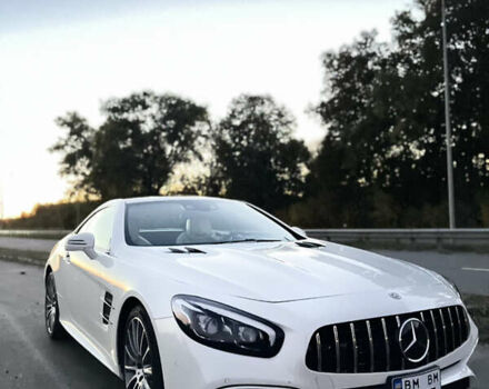 Білий Мерседес СЛ-Клас, об'ємом двигуна 5 л та пробігом 20 тис. км за 74900 $, фото 3 на Automoto.ua