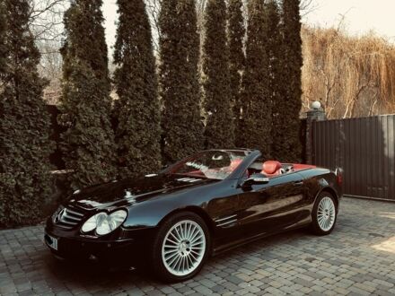 Мерседес СЛ-Класс 2001 в Киеве на Automoto.ua Черный Мерседес СЛ-Класс, объемом двигателя 5 л и пробегом 128 тыс. км за 15000 $, фото 1 на Automoto.ua