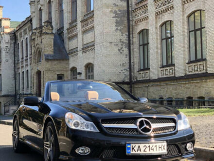 Мерседес СЛ-Класс 2008 в Киеве на Automoto.ua Черный Мерседес СЛ-Класс, объемом двигателя 5.5 л и пробегом 85 тыс. км за 25000 $, фото 1 на Automoto.ua