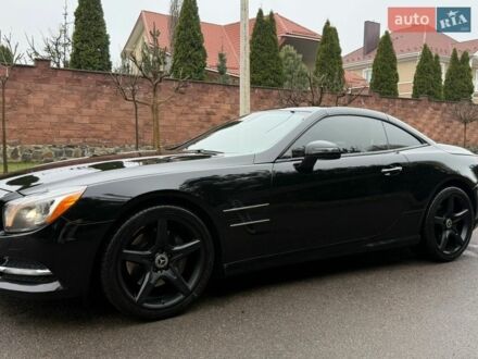 Черный Мерседес СЛ-Класс, объемом двигателя 3 л и пробегом 74 тыс. км за 45000 $, фото 1 на Automoto.ua