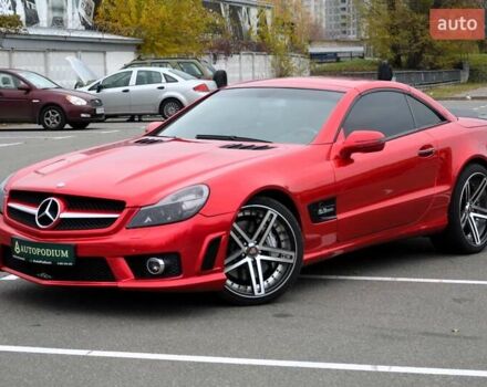 Серый Мерседес СЛ-Класс, объемом двигателя 3.7 л и пробегом 87 тыс. км за 24500 $, фото 10 на Automoto.ua