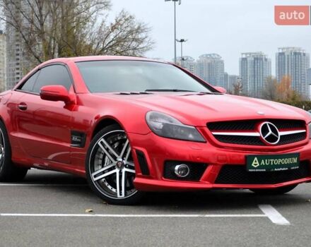 Серый Мерседес СЛ-Класс, объемом двигателя 3.7 л и пробегом 87 тыс. км за 24500 $, фото 1 на Automoto.ua