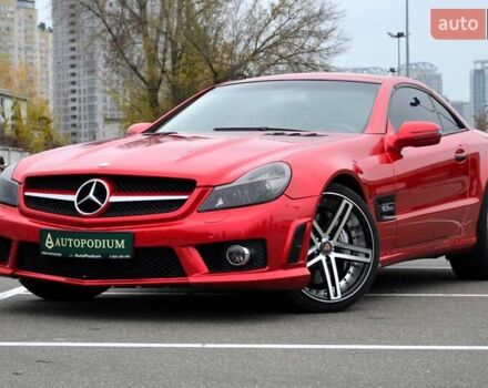 Серый Мерседес СЛ-Класс, объемом двигателя 3.7 л и пробегом 87 тыс. км за 24500 $, фото 8 на Automoto.ua