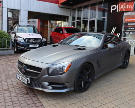 Сірий Мерседес СЛ-Клас, об'ємом двигуна 3 л та пробігом 150 тис. км за 43900 $, фото 1 на Automoto.ua