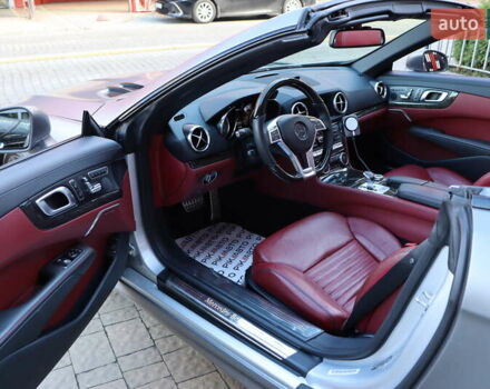 Сірий Мерседес СЛ-Клас, об'ємом двигуна 3 л та пробігом 150 тис. км за 43900 $, фото 41 на Automoto.ua