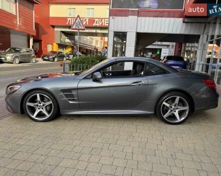 Мерседес СЛ-Класс 2018 в Львове на Automoto.ua Серый Мерседес СЛ-Класс, объемом двигателя 4.7 л и пробегом 47 тыс. км за 47900 $, фото 8 на Automoto.ua