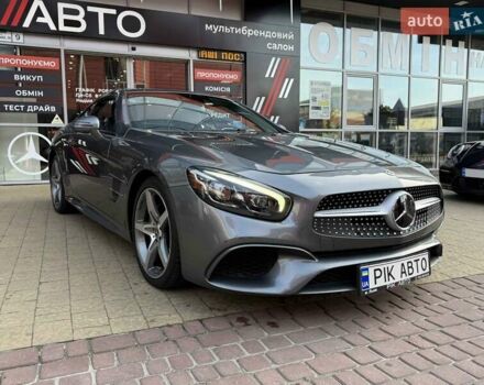 Мерседес СЛ-Класс 2018 в Львове на Automoto.ua Серый Мерседес СЛ-Класс, объемом двигателя 4.7 л и пробегом 47 тыс. км за 47900 $, фото 3 на Automoto.ua