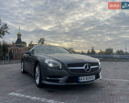 Серый Мерседес СЛ-Класс, объемом двигателя 4.66 л и пробегом 52 тыс. км за 52000 $, фото 1 на Automoto.ua