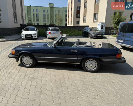 Синий Мерседес СЛ-Класс, объемом двигателя 5.55 л и пробегом 98 тыс. км за 52000 $, фото 1 на Automoto.ua