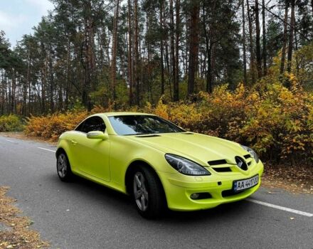 Желтый Мерседес СЛК 200, объемом двигателя 2 л и пробегом 220 тыс. км за 8900 $, фото 11 на Automoto.ua