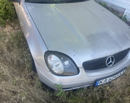 Сірий Мерседес СЛК 200, об'ємом двигуна 2 л та пробігом 150 тис. км за 3500 $, фото 14 на Automoto.ua