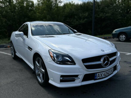 Мерседес СЛК-Класс 2013 в Харькове на Automoto.ua Белый Мерседес СЛК-Класс, объемом двигателя 1.8 л и пробегом 78 тыс. км за 17200 $, фото 1 на Automoto.ua