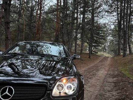 Черный Мерседес СЛК-Класс, объемом двигателя 2 л и пробегом 290 тыс. км за 7500 $, фото 1 на Automoto.ua