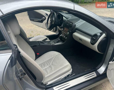 Серый Мерседес СЛК-Класс, объемом двигателя 3 л и пробегом 150 тыс. км за 12000 $, фото 7 на Automoto.ua