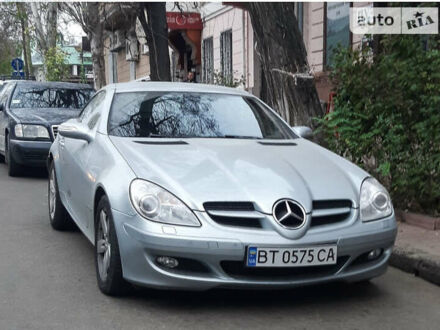 Мерседес СЛК-Клас 2005 у Вінниці на Automoto.ua Сірий Мерседес СЛК-Клас, об'ємом двигуна 1.8 л та пробігом 66 тис. км за 10500 $, фото 1 на Automoto.ua