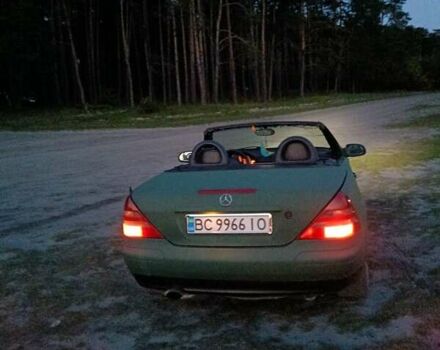 Зеленый Мерседес СЛК-Класс, объемом двигателя 2.3 л и пробегом 230 тыс. км за 4200 $, фото 7 на Automoto.ua