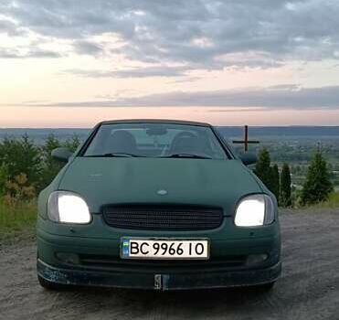 Зеленый Мерседес СЛК-Класс, объемом двигателя 2.3 л и пробегом 230 тыс. км за 4200 $, фото 1 на Automoto.ua