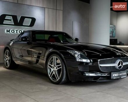 Черный Мерседес SLS AMG, объемом двигателя 6.21 л и пробегом 2 тыс. км за 350000 $, фото 8 на Automoto.ua