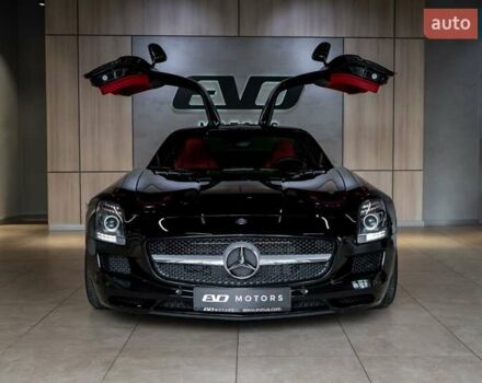 Черный Мерседес SLS AMG, объемом двигателя 6.21 л и пробегом 2 тыс. км за 350000 $, фото 14 на Automoto.ua
