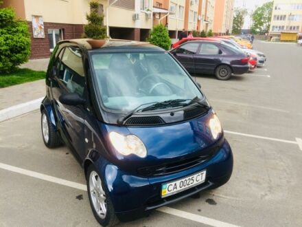 Синій Мерседес Смарт, об'ємом двигуна 0.6 л та пробігом 130 тис. км за 3500 $, фото 1 на Automoto.ua