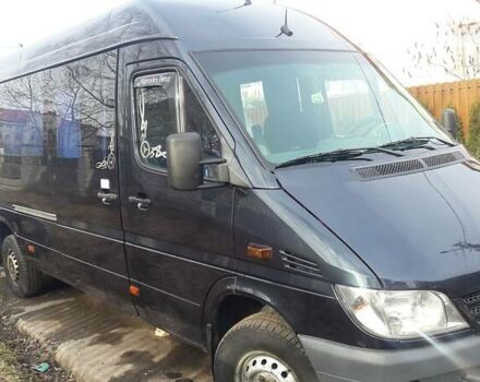 Чорний Мерседес Sprinter 313 груз.-пасс., об'ємом двигуна 2.2 л та пробігом 740 тис. км за 8000 $, фото 3 на Automoto.ua