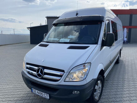 Мерседес Sprinter 319 груз.-пасс. 2012 у Новоселиця на Automoto.ua Білий Мерседес Sprinter 319 груз.-пасс., об'ємом двигуна 3 л та пробігом 855 тис. км за 23500 $, фото 1 на Automoto.ua