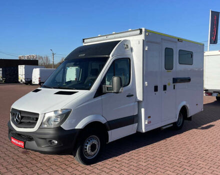 Белый Мерседес Sprinter, объемом двигателя 3 л и пробегом 251 тыс. км за 27815 $, фото 3 на Automoto.ua