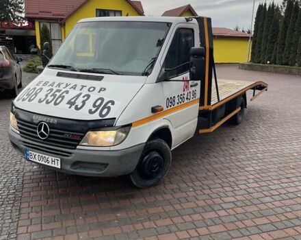 Белый Мерседес Sprinter, объемом двигателя 2.15 л и пробегом 416 тыс. км за 15000 $, фото 1 на Automoto.ua