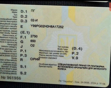 Білий Мерседес Sprinter, об'ємом двигуна 2.69 л та пробігом 496 тис. км за 18500 $, фото 56 на Automoto.ua