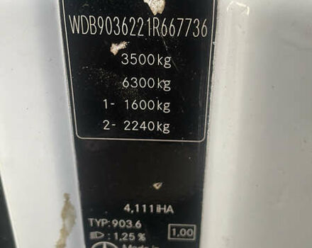 Белый Мерседес Sprinter, объемом двигателя 2.69 л и пробегом 588 тыс. км за 15200 $, фото 2 на Automoto.ua