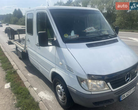 Белый Мерседес Sprinter, объемом двигателя 2.69 л и пробегом 588 тыс. км за 15200 $, фото 1 на Automoto.ua