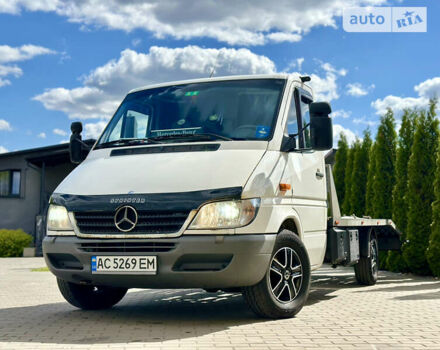 Білий Мерседес Sprinter, об'ємом двигуна 2.69 л та пробігом 484 тис. км за 16500 $, фото 1 на Automoto.ua