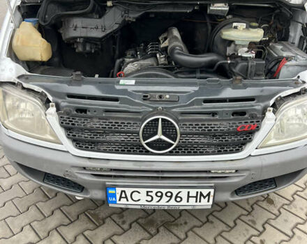 Білий Мерседес Sprinter, об'ємом двигуна 2.7 л та пробігом 607 тис. км за 16200 $, фото 10 на Automoto.ua