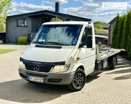 Білий Мерседес Sprinter, об'ємом двигуна 2.69 л та пробігом 484 тис. км за 16500 $, фото 4 на Automoto.ua