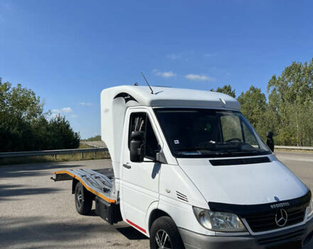 Белый Мерседес Sprinter, объемом двигателя 2.15 л и пробегом 464 тыс. км за 12500 $, фото 1 на Automoto.ua