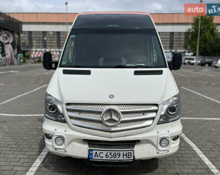 Белый Мерседес Sprinter, объемом двигателя 2.99 л и пробегом 251 тыс. км за 21999 $, фото 1 на Automoto.ua