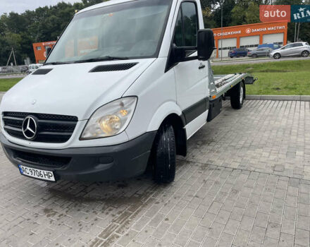 Белый Мерседес Sprinter, объемом двигателя 2.14 л и пробегом 333 тыс. км за 16800 $, фото 1 на Automoto.ua