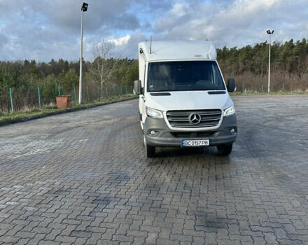 Белый Мерседес Sprinter, объемом двигателя 2.99 л и пробегом 126 тыс. км за 47000 $, фото 1 на Automoto.ua